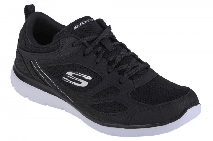 Pantofi pentru adidași Skechers Summits Suited 12982-BKW negru