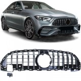 Grila sport crom negru potrivita pentru Mercedes C-Class W206 S206 din 21 Performance AutoTuning