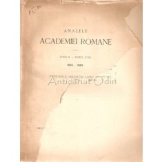 Analele Academiei Romane XVIII - 1896