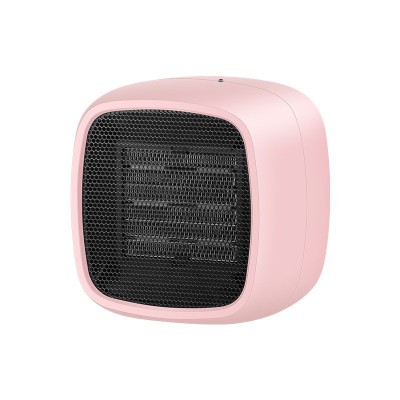 Mini radiator electric portabil Flippy, 800 W, 2 trepte, 150x120x175 mm, roz foto
