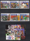 Ciad 1982 - Jocurile Olimpice - Los Angeles, Serie + Colita, MNH