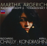 Rachmaninov: Piano Concerto No.3 / Tchaikovsky: Piano Concerto No.1 | Martha Argerich, Serge Rachmaninoff, Clasica