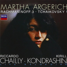 Rachmaninov: Piano Concerto No.3 / Tchaikovsky: Piano Concerto No.1 | Martha Argerich, Serge Rachmaninoff