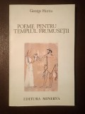 George Murnu - Poeme pentru templul frumuseții (ed. Iulia Murnu)