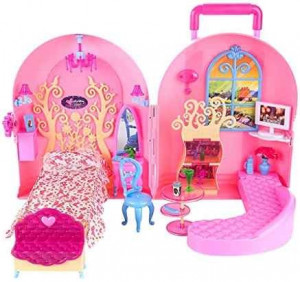 Casa pentru papusi Barbie - OKAZIE, Multicolor | Okazii.ro