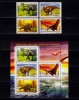 RO 2005 ,LP 1675+a ,&quot;Dinozauri din Tara Hategului&quot; , serie+colita 350 , MNH, Fauna, Nestampilat
