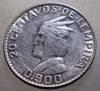 J.455 HONDURAS 20 CENTAVOS DE LEMPIRA 1958 ARGINT, America Centrala si de Sud