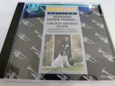 Alobinoni , ,Tartini, Vivaldi - Maurice Andre, cd foto