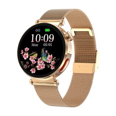 SMARTECH SmartWatch cu Senzor Glucometru, BIA, Ritm Cardiac, Nivel Oxigen, Tensiune Arteriala, EKG, Temperatura Corporala, Apel Bluetooth, SOS, Calcul