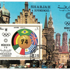 SHARJAH 1972 - Sport, J.O. Munchen / bloc CTO