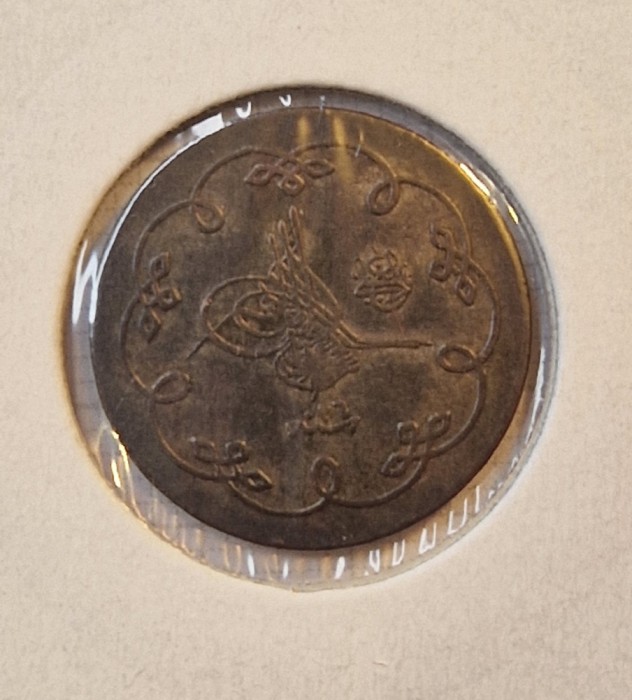 225 Ottoman Empire Otoman, 10 Para 1293, 1901, KM#744, Billon, Abdul Hamid II