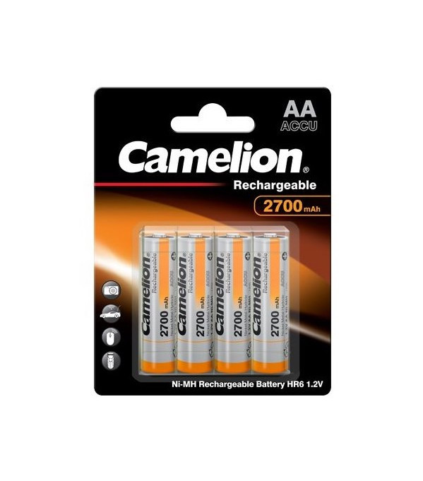 Acumulatori Camelion AA R6 2700mAh 1,2V Ni-MH set 4 buc.