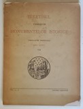 BULETINUL COMISIUNII MONUMENTELOR ISTORICE , PUBLICATIUNE TRIMESTRIALA , ANUL XXXVI , SUBIECT : L &#039;EGLISE &#039;&#039; DOAMNEI &#039;&#039; ( DE LA PRINCESSE ) A BUCAREST