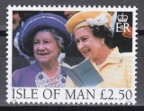 Isle of Man 1998 - Regina Mamă Elisabeta și Regina Elisabeta a II-a, MNH