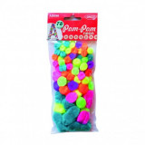 Accesorii craft - AD090 pom pom neon DACO