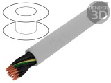 Cablu neecranat 25G1mm2 gri 300V/500V