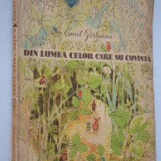 Carte Povesti - Din Lumea celor care nu cuvanta - Emil Girleanu - 1961