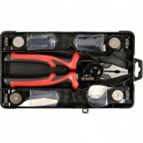 Cleste multifunctional, 5 in 1, 200 mm, Crom Vanadiu, 5 capete interschimbabile, Yato