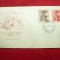 Plic FDC 1952 Crucea Rosie - Congres Cehoslovacia