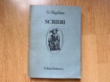 Scrieri - N. Bagdasar