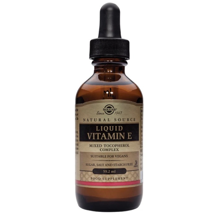 VITAMIN E LIQUID 20000 IU 59.2ml SOLGAR