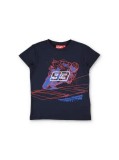 Dětsk&eacute; tričko Marc Marquez - Motorbike tmavě modr&eacute; - 6-7 let - 10-11 let