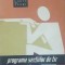 Programa Sectiilor De TIR - Ed. UCFS, 1967