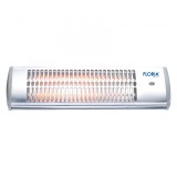 Radiator perete Quartz 2 rezistente , alb Zilan-Floria ZLN2997, 2 trepte 600/1200W, poate fi montat si pe tavan
