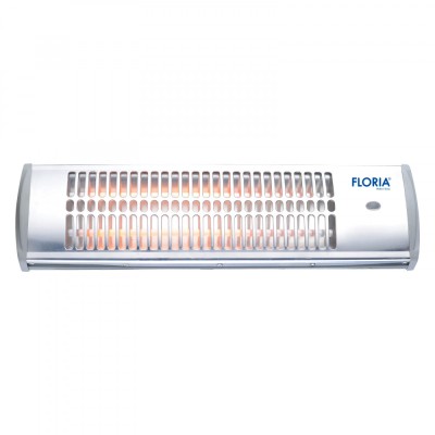 Radiator perete Quartz 2 rezistente , alb Zilan-Floria ZLN2997, 2 trepte 600/1200W, poate fi montat si pe tavan foto