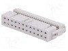 Conector IDC, 24 pini, pas pini 2.54mm, AMPHENOL - 71600-124LF