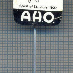 AX 559 INSIGNA AVIATIE-SPIRIT OF ST. LOUIS 1927-A.H.O.-PRIMUL ZBOR TRANSATLANTIC