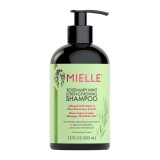 Șampon Mielle Organics Rosemary Mint cu biotină, rozmarin și mentă, pentru păr uscat și fragil, 355 ml