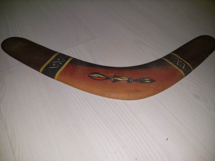 Bumerang/boomerang brigalow Australian Aboriginal,hand painted Australian artist