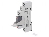 Releu Intermediar DPDT 24VDC pentru Șină DIN, ABB