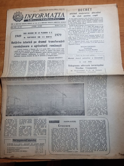 informatia bucurestilor 3 martie 1979-art. comuna pantelimon si eletromagnetica