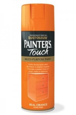 Vopsea Spray Painter&amp;rsquo;s Touch Gloss Portocalie / Real Orange 400ml foto