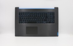 Carcasa superioara cu tastatura palmrest Laptop Gaming, Lenovo, IdeaPad L340-17IRH Type 81LL, 5CB0U42827, AP1B5000100, AM1B5000100, FG540, neagra, ilu