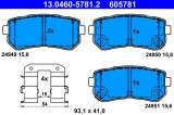 Placute Frana ATE 13.0460-5781.2 Hyundai Kia IX20 Kona Picanto Soul Tucson