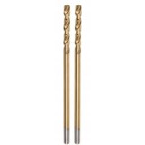 Burghiu pentru metal, nitrura de titan, 2 buc, 4.5 mm, Jufisto