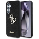 Husa pentru samsung galaxy s25 plus - guess glitter script big 4g logo - black
