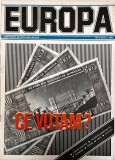 Almanah Europa nr. 5/1990, 16 pagini, 21 x 30 cm, romana, stare buna, coperti brosate