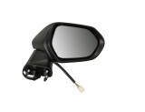 Oglinda usa exterioara TOYOTA COROLLA (E210), 07.2018-, partea dreapta, reglare electrica; carcasa neagra, grunduit; sticla convexa; sticla crom; 7 g