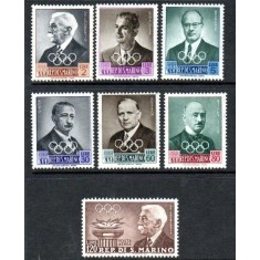 San Marino 1959 - Comitetul olimpic, serie neuzata