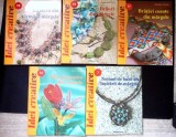 LOT 5 Carti Ghid Practic "Idei Creative cu Margele" de Latak Zsuzsanna, Editura CSER, 2007, Paperback