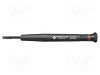Șurubelniță Precizie Plată 3.0x0.5mm, V&acirc;rf 17mm, BERNSTEIN - Profesională