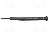 Șurubelniță Precizie Plată 3.0x0.5mm, V&acirc;rf 17mm, BERNSTEIN - Profesională