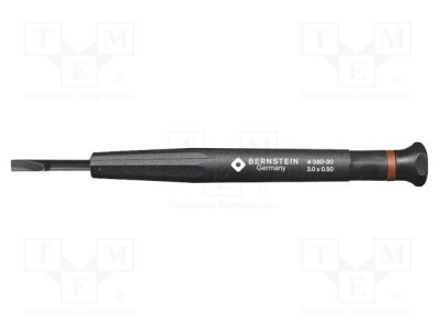 Şurubelniţă plată de precizie BERNSTEIN 3,0x0,5mm 17mm foto