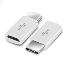 Adaptor incarcare Alb MicroUSB Type-C Tip C AMTCA Xiaomi Mi 5 foto