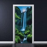Cumpara ieftin Folie imprimata color pentru decor Usa, dimensiune 200 x 90cm, model: AVX-DR22