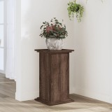 VidaXL Suport de plante, stejar maro, 33x33x60 cm, lemn prelucrat